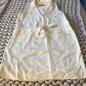 Size 4 ivory banana republic dress